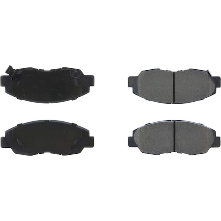 Centric Centric Premium Semi-Metallic Brake Pads with Shims and Hardware, Centric Parts 300.07641 300.07641